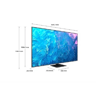 Samsung 85" Flat Qled 4K Resolution - Black